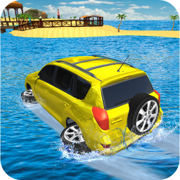 Water Surfer Racing Jeep Game