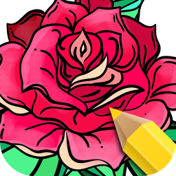 دانلود Flowers Coloring Books دانلود Flowers Coloring Books