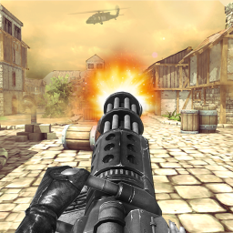 Gunner Battlefield: Fire Free Guns Game Simulator