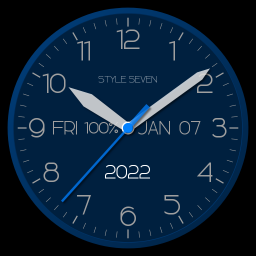 Modern Analog Clock-7