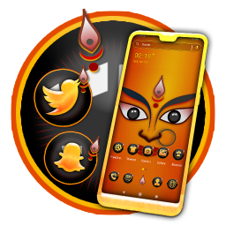 دانلود Durga Maa Theme Launcher