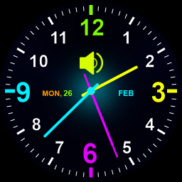 Smart Neon Night Voice Clock