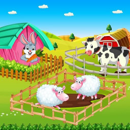 دانلود Animal Farm : Village Life Fun