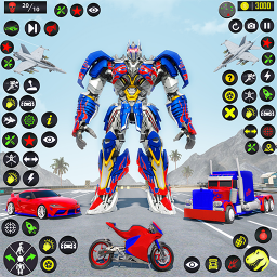دانلود Flying Car Robot Fighting Game