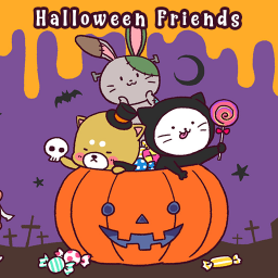Cute Wallpaper Halloween Friends Theme