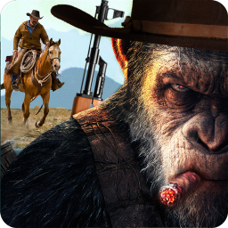 دانلود Angry Gorilla Cowboy Survival