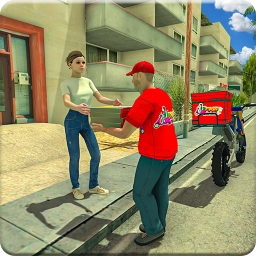 دانلود Fast Food Delivery Bike Game