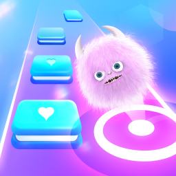 دانلود Fluffy Ball: Music Hop Game