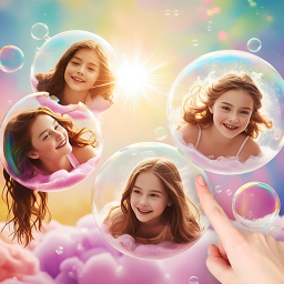 دانلود Photo Bubbles Live Wallpaper