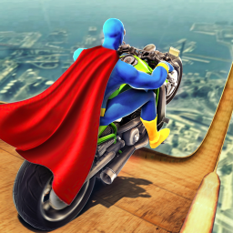 Super Hero Game - Bike Game 3D