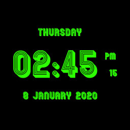 دانلود 3D Clock Live Wallpaper