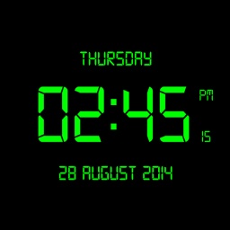 دانلود LED Digital Clock Wallpaper