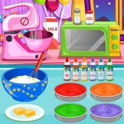 دانلود Cooking Rainbow Birthday Cake