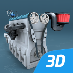 دانلود Four-stroke Otto engine 3D