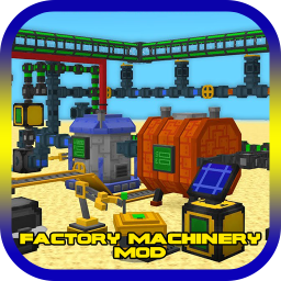 دانلود Factory Machinery Mod For MCPE