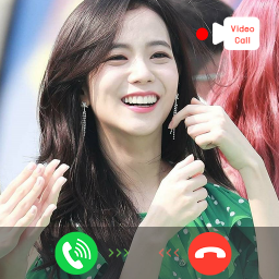 دانلود JISOO  - Fake Call & Wallpaper