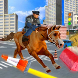 دانلود US Police Horse Criminal Chase