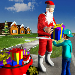 دانلود Rich Dad Santa: Fun Christmas Game