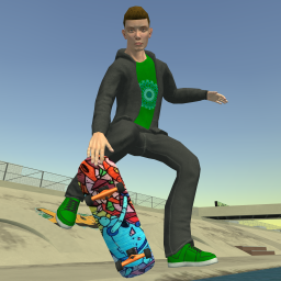 Skateboard FE3D 2