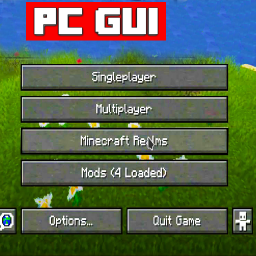 دانلود Mod PC Gui Addon for Minecraft