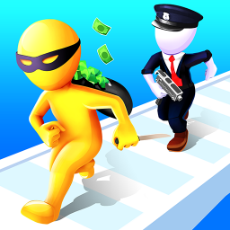 دانلود Thief Run Race 3D: Fun Race