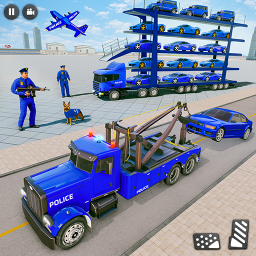 دانلود Police Car Transport Truck Sim