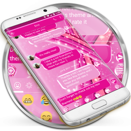 دانلود SMS Messages Sparkling Pink
