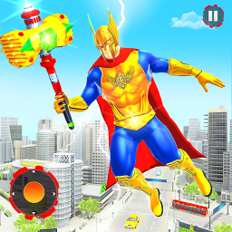 دانلود Hammer Hero Robot Rescue City