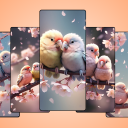 دانلود Birds and Flowers Wallpapers
