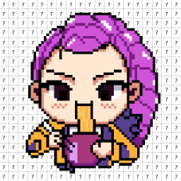 دانلود Pixel Number - DIY Coloring