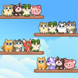 دانلود Cat Sort Puzzle: Cute Pet Game