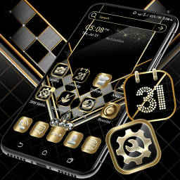 دانلود Black Luxury Gold Theme