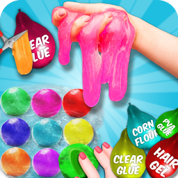 DIY Balloon Slime Smoothies & Clay Ball Slime Game
