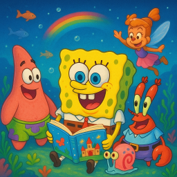 دانلود ‏‏قصه باب اسفنجی | صوتی | بدون نت