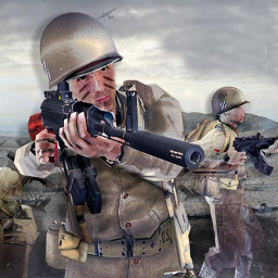 US Army WW2 Battlegrounds Call Of World War 2 Game