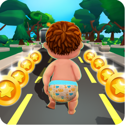 Baby Boots Run - Endless Running Game