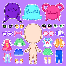 دانلود Chibi Dolls - Games for Girls