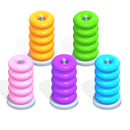 دانلود Color Hoop Stack - Sort Puzzle