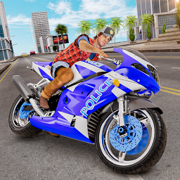 دانلود City Police MotorBike 3D Sim