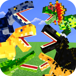 دانلود Blocky Dino Park Apex Arena