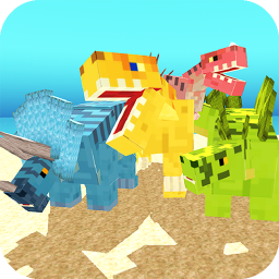 دانلود Blocky Dino Park Dino Arena