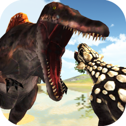 دانلود Hungry Spino Coastal Dino Hunt