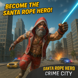 دانلود Santa Rope Hero Crime City