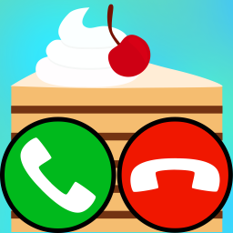 دانلود fake call and sms cake game