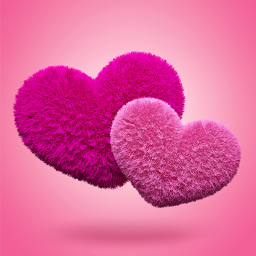 دانلود Fluffy Hearts Live Wallpaper