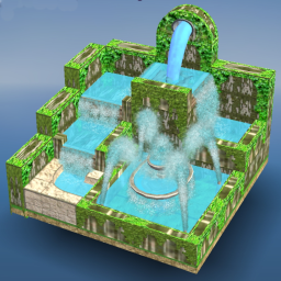 دانلود Flow Water Fountain 3D Puzzle