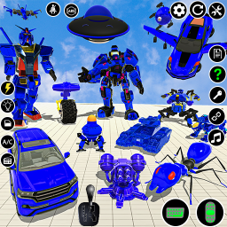 Avion Robot Car Transform Game