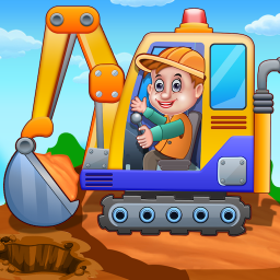 دانلود Kids Construction Truck Game