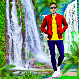 دانلود Waterfall photo editor frames