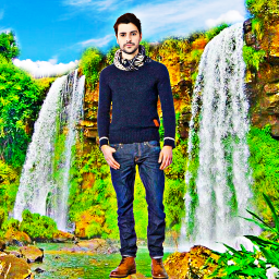 دانلود Waterfall photo editor frames